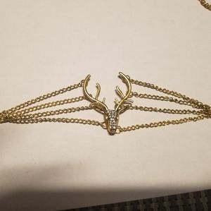 Deer Earring, bracelet and necklaces Sets.